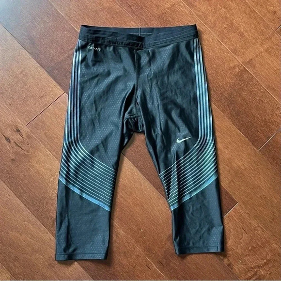 Nike Power Speed Running Capri Tight - Picture 1 of 8